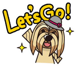 iinu - Lhasa Apso sticker #10939707