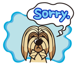 iinu - Lhasa Apso sticker #10939711
