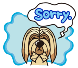 iinu - Lhasa Apso sticker #10939711