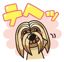 iinu - Lhasa Apso sticker #10939715