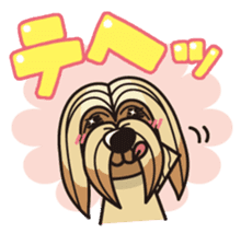 iinu - Lhasa Apso sticker #10939715