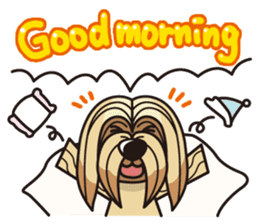 iinu - Lhasa Apso sticker #10939716