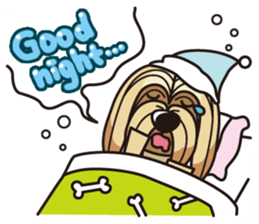iinu - Lhasa Apso sticker #10939717