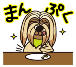 iinu - Lhasa Apso sticker #10939720