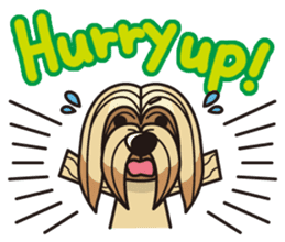 iinu - Lhasa Apso sticker #10939721