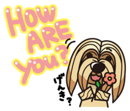 iinu - Lhasa Apso sticker #10939723