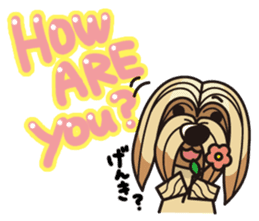 iinu - Lhasa Apso sticker #10939723