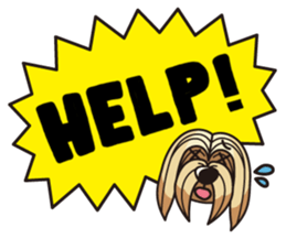 iinu - Lhasa Apso sticker #10939728
