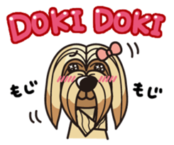 iinu - Lhasa Apso sticker #10939729