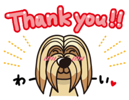 iinu - Lhasa Apso sticker #10939731