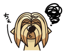 iinu - Lhasa Apso sticker #10939734