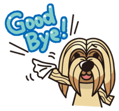 iinu - Lhasa Apso sticker #10939735