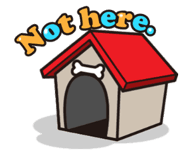 iinu - Keeshond sticker #10940076