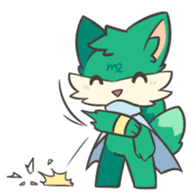 GreenFox nest sticker #10940542