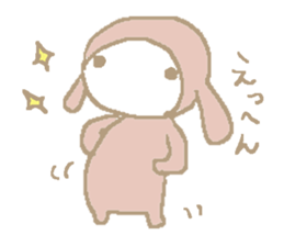 a pajama rabbit 2 sticker #10940663