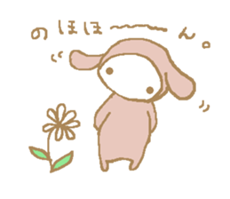 a pajama rabbit 2 sticker #10940668