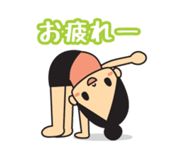 Rhythmic gymnastic girls 2 sticker #10940861