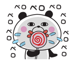 Mr. panda which isn't hearing talk sticker #10941395