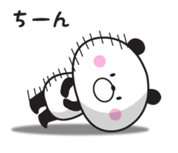 Mr. panda which isn't hearing talk sticker #10941410