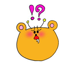 Baby bear KURI-chan sticker #10941858