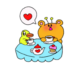 Baby bear KURI-chan sticker #10941865