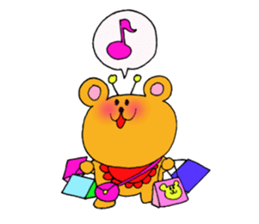 Baby bear KURI-chan sticker #10941870