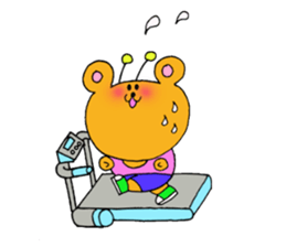 Baby bear KURI-chan sticker #10941872