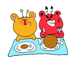 Baby bear KURI-chan sticker #10941877