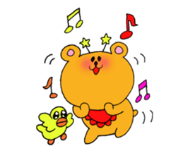 Baby bear KURI-chan sticker #10941879