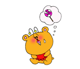 Baby bear KURI-chan sticker #10941895