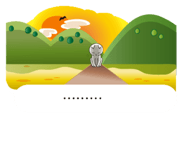 Balloon of Kansai dialect Kitten sticker #10941964