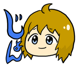 Sound effect girl! sticker #10941897