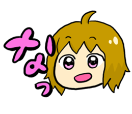 Sound effect girl! sticker #10941902