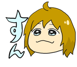 Sound effect girl! sticker #10941904