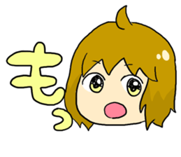 Sound effect girl! sticker #10941917