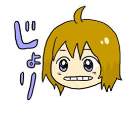 Sound effect girl! sticker #10941929