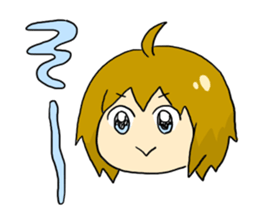 Sound effect girl! sticker #10941945