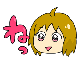 Sound effect girl! sticker #10941951