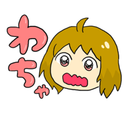 Sound effect girl! sticker #10941957