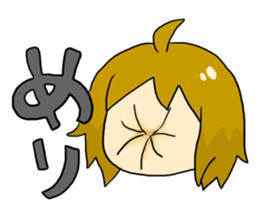 Sound effect girl! sticker #10941965