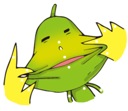 The Kitchen War - Calabash A sticker #10942150