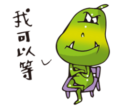 The Kitchen War - Calabash A sticker #10942155