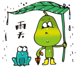 The Kitchen War - Calabash A sticker #10942160