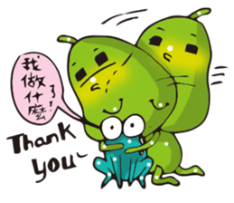 The Kitchen War - Calabash A sticker #10942161