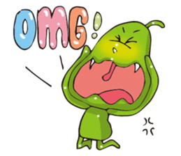 The Kitchen War - Calabash A sticker #10942167