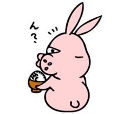 minmin of the rabbit 2 sticker #10942306