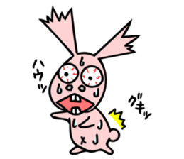 minmin of the rabbit 2 sticker #10942308