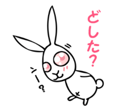minmin of the rabbit 2 sticker #10942321