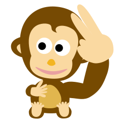 MAH-kun, the Japanese monkey