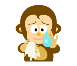 MAH-kun, the Japanese monkey sticker #10942363